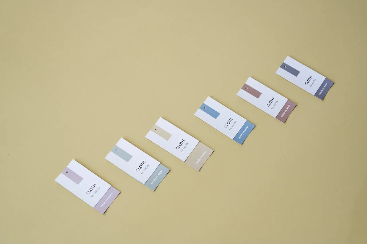 Custom clothing hang tags for Hyderabad fashion brands